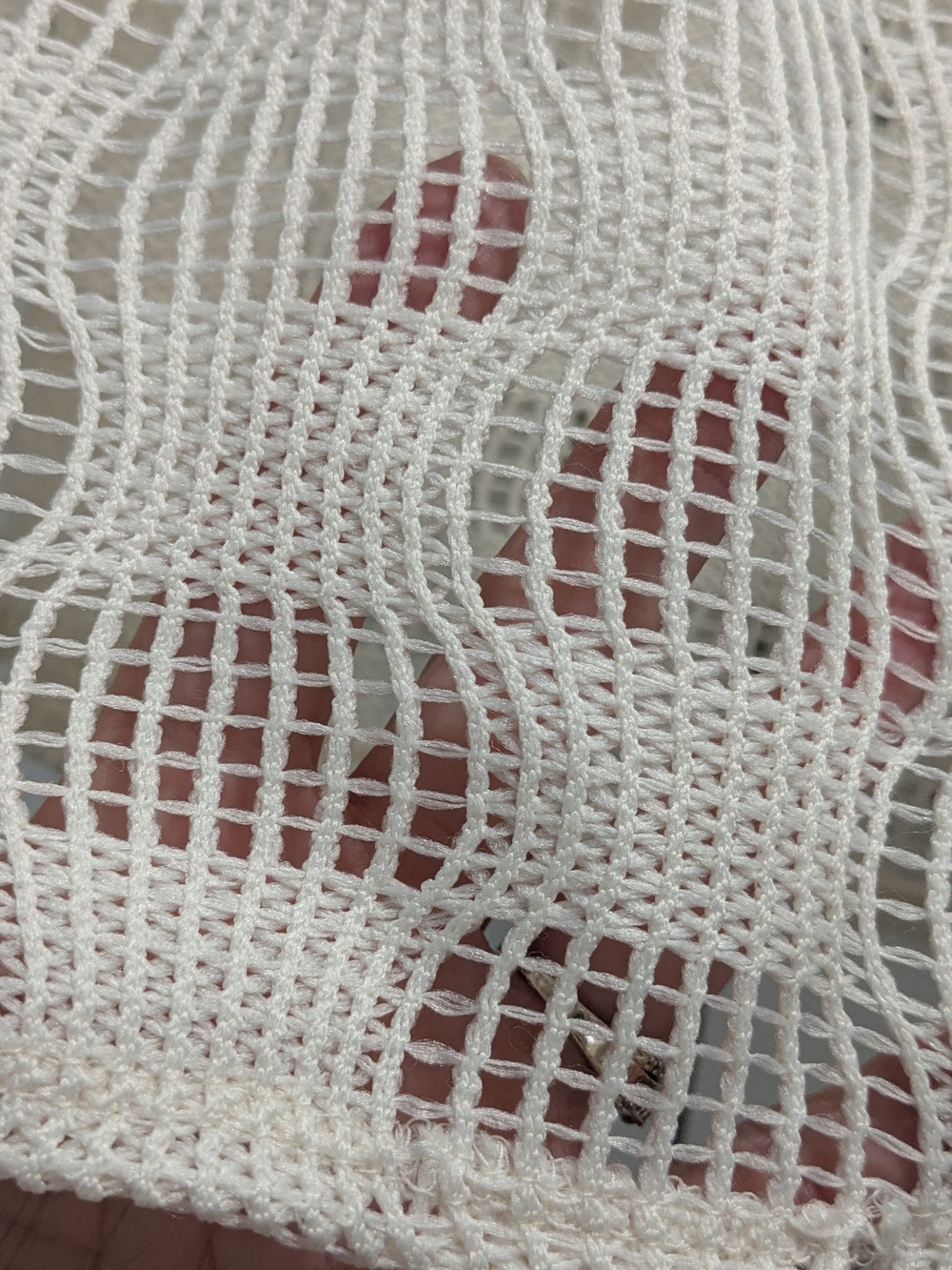 wild fable White Crochet Crop Tank - Picture 2 of 5